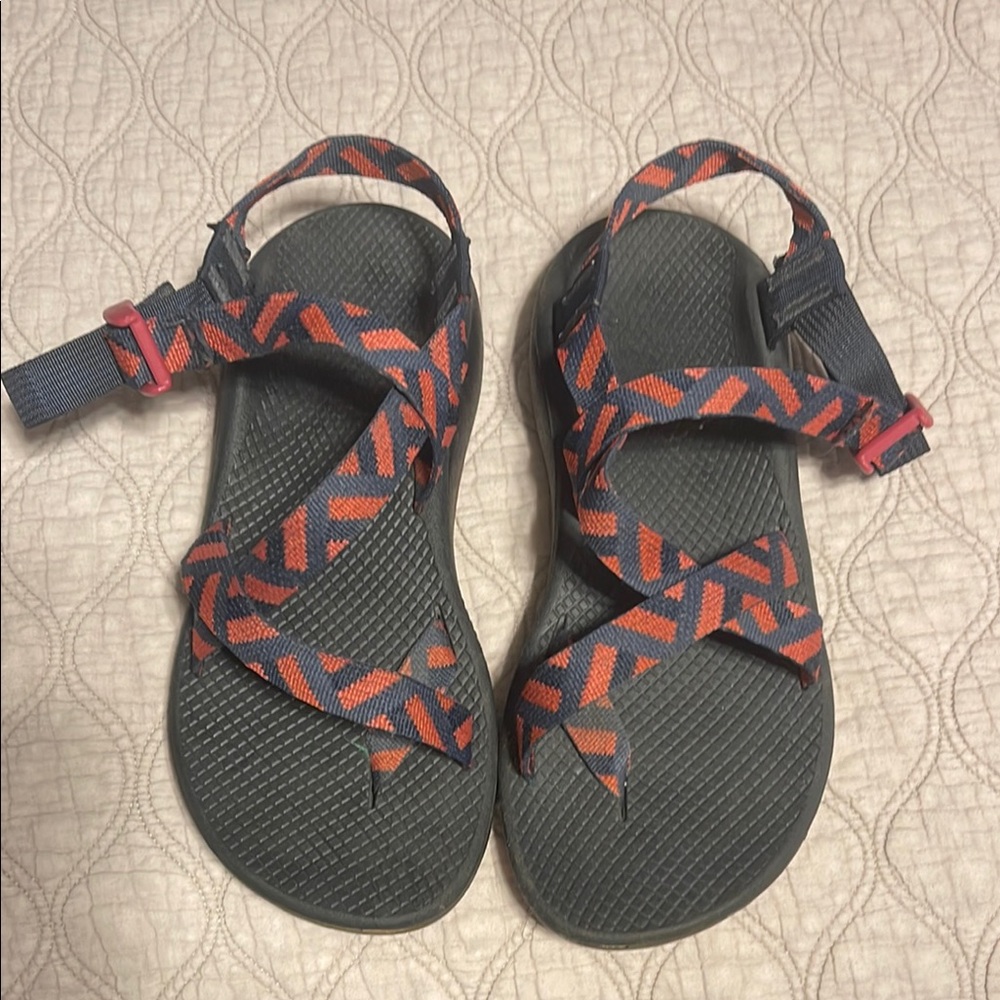 Chaco Women's Sandals - Navy and Red